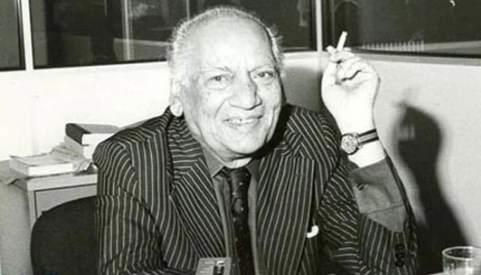 Revolutionary poet Faiz Ahmed Faiz. — The News/File