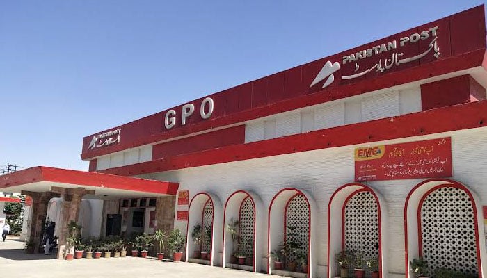 This image shows the building of the Pakistan Post General Post Office (GPO). — APP/File