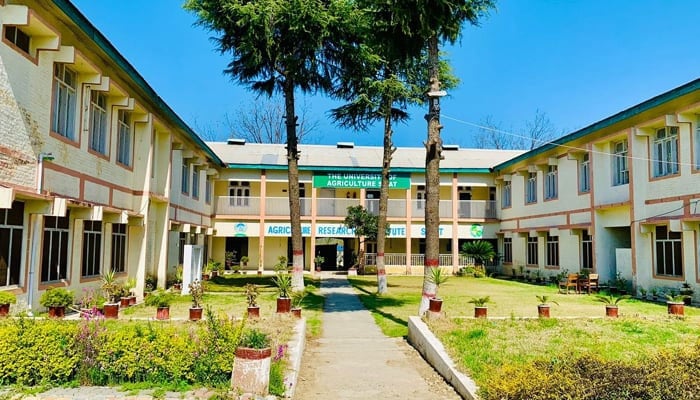 The University of Agriculture Swat building can be seen in this picture released on February 5, 2023. — uoas.edu.pk/File