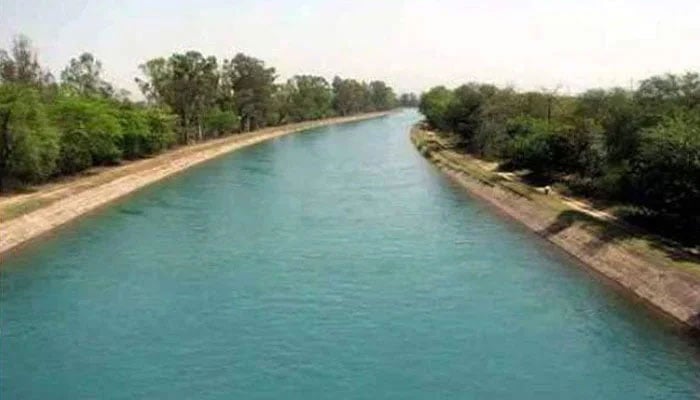 This image shows a canal in Pakistan. — APP/File