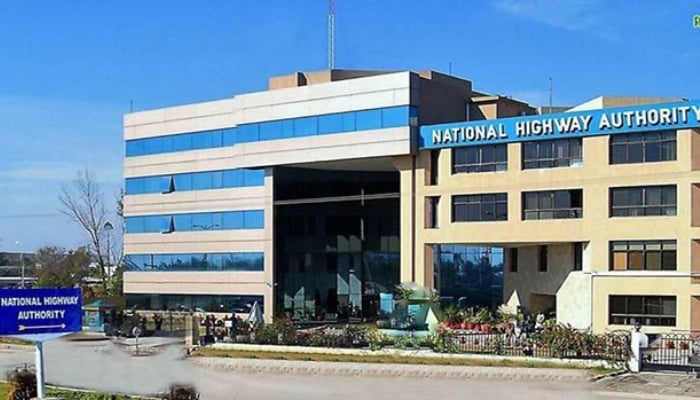 The representational image shows the National Highways Authority (NHA) building. — Facebook@groups/NHAPK/File
