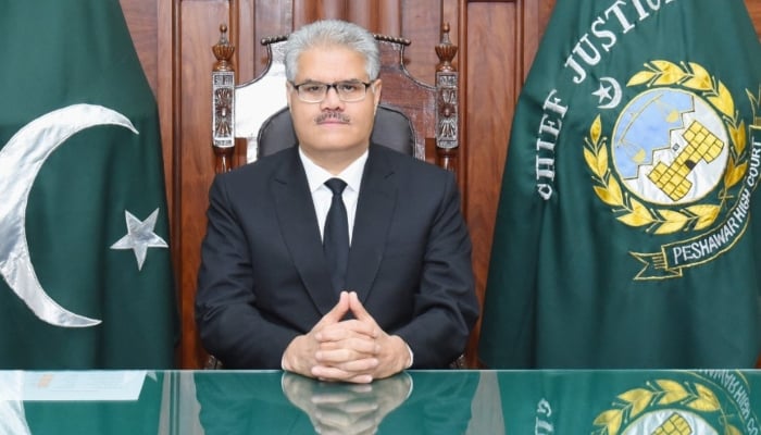Peshawar High Court Chief Justice Syed Muhammad Attique Shah. — PHC/File