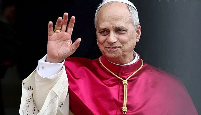 Pope Leo XIV waves as he leaves the basilica of Saint Paul Outside the Walls, in Rome, Italy, May 20, 2025. — Reuters