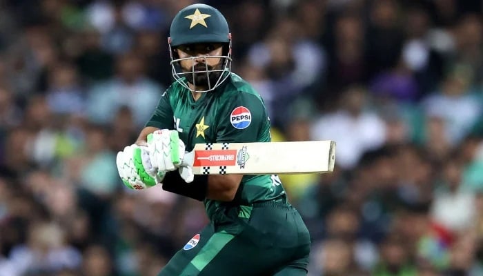 Babar Azam of Pakistan bats during game two of the Mens T20 International series between Australia and Pakistan at Sydney Cricket Ground on November 16, 2024, in Sydney, Australia. — AFP