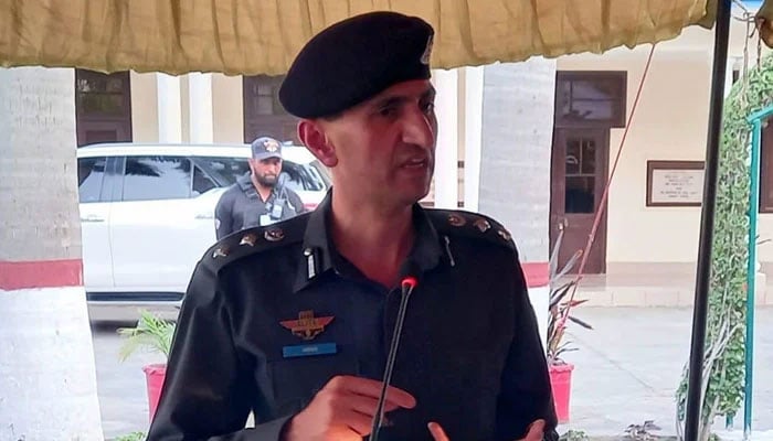 Regional Police Officer (RPO), Kohat region, Abbas Majeed Marwat. — Facebook@pakhtunkhwapolice/File