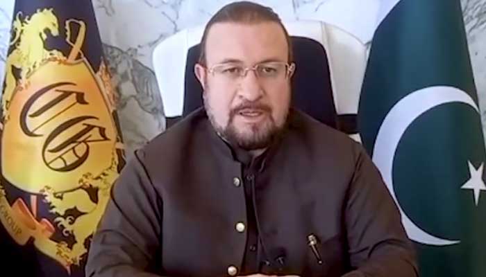 This undated photo shows Centaurus Group President Dr Sardar Rashid Ilyas Khan. — Screengrab via Facebook/@thecentaurusmall