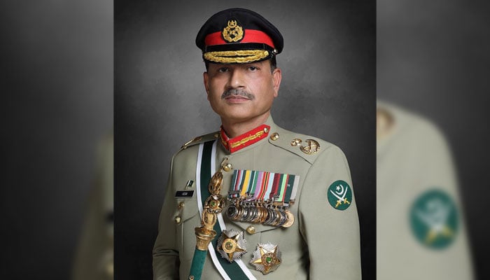 Field Marshal and Chief of Defence Forces (CDF), Asim Munir. — ISPR/File