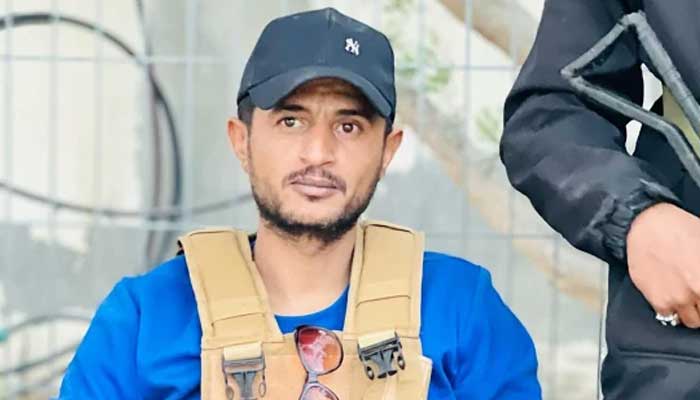 This undated photo shows the head of an armed Palestinian faction that opposes Hamas, Yasser Abu Shabab. — X@augusto_amato/File