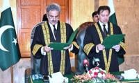 Justice Miangul Aurangzeb Takes Oath As SC Judge