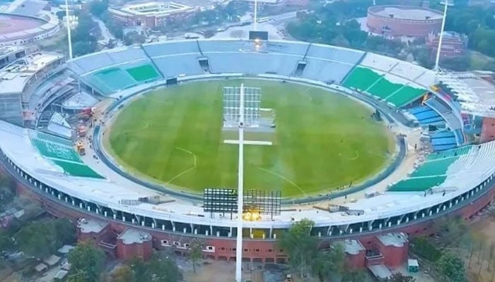 Lahore’s iconic Gaddafi Stadium. — APP/File