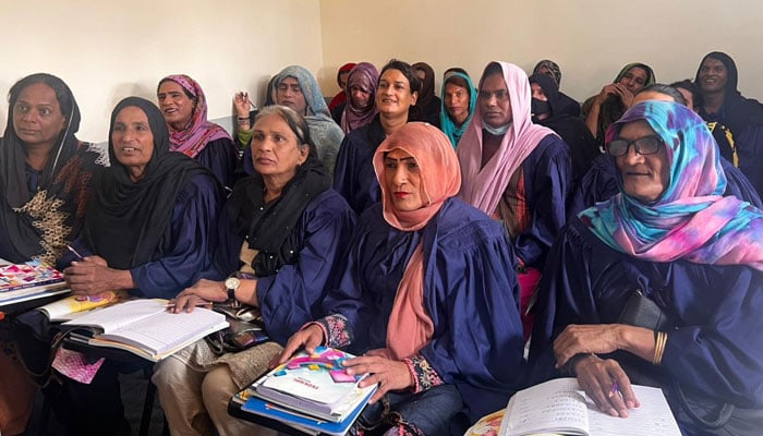 Transgender community members learn practical skills in class on December 9, 2025. — Facebook@mofept