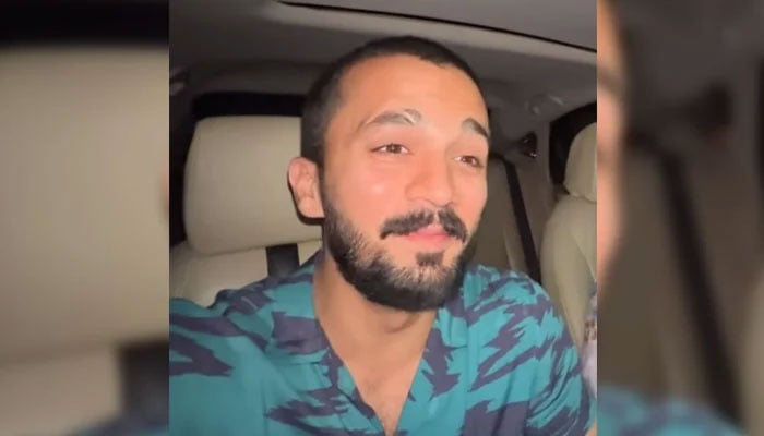 YouTuber Rajab Butt seen in this image released on June 10, 2025. — Screengrab via Facebook@Rajabbutt9488