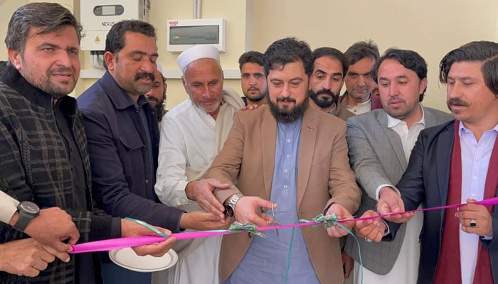 An image from the inauguration of the Solar System at Jamrud Press Club on December 11, 2025. —Facebook@jamrudpressclub