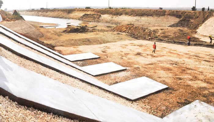 This representational image shows the Kalri Baghar Feeder project. — Facebook@SindhCMHouse/File