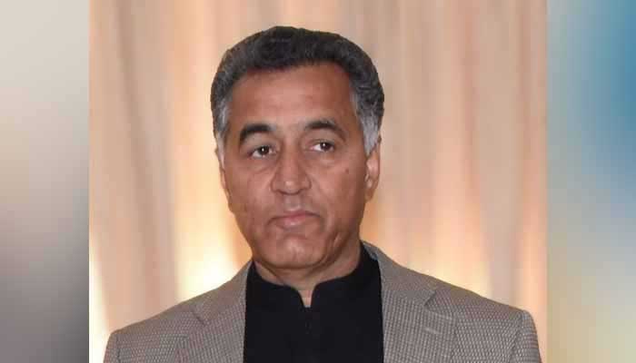 This undated image shows ex-spymaster Faiz Hamid. — Geo News