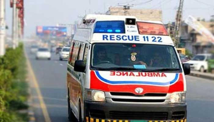 Representational image of an ambulance approaching an incident site. — Radio Pakistan/File