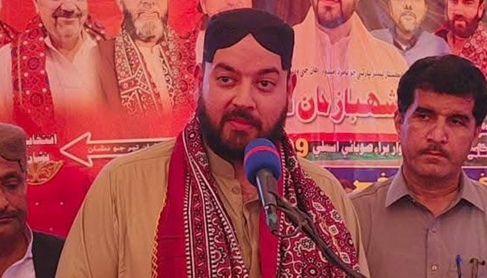 Pakistan Peoples Party (PPP) candidate Agha Shahbaz Khan Durrani. — Facebook@Agha Shahbaz Khan Durrani/File