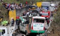 16 Dead In Colombia Bus Crash