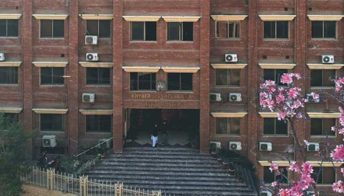 The Khyber Pakhtunkhwa Bar Council building. — Facebbook@KPBarCouncilPeshawar/File