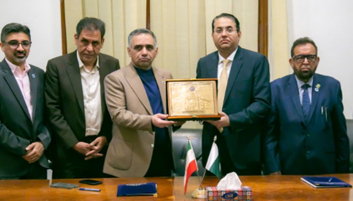 Officials of KCCI, Qazvin Chamber Sign MoU to Promote Bilateral Trade, Investment and Technical Cooperation, December 16, 2025. —Instagram@kcci.official