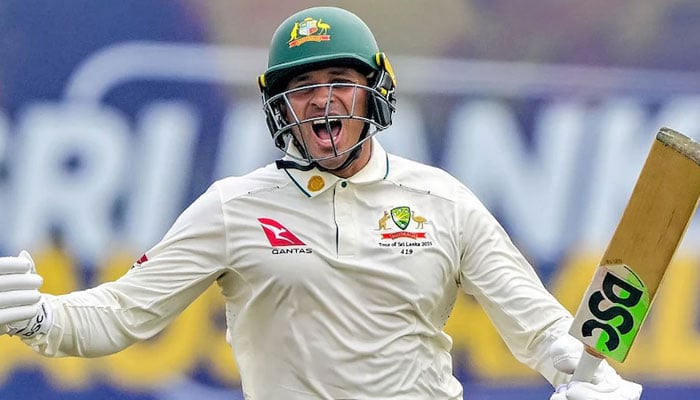 Australian opener Usman Khawaja. — AFP/File