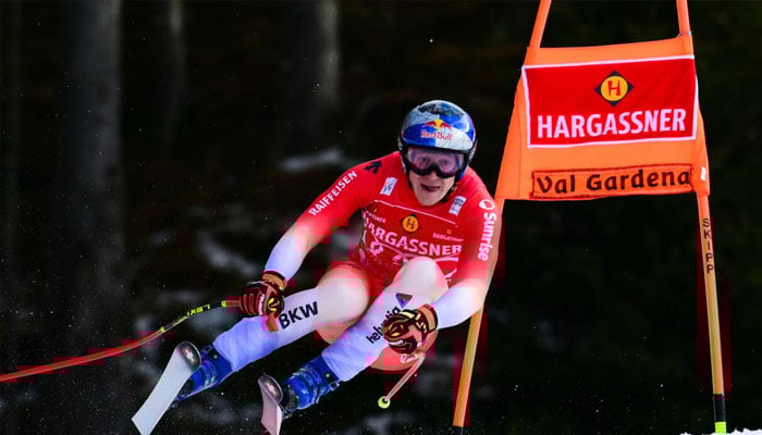 Marco Odermatts in action. — AFP/File