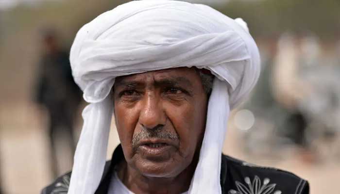 This file photo shows Voice for Baloch Missing Persons (VBMP) Vice Chairman Abdul Qadeer Baloch. — AFP