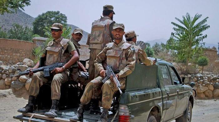 Four soldiers martyred in Bara IED blast