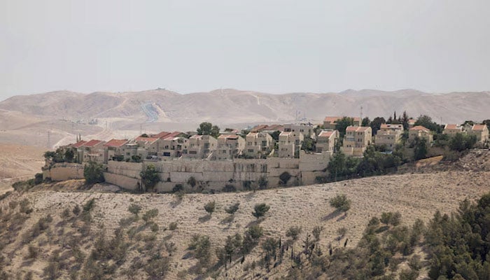 A view of part of the Israeli settlement of Maale Adumim, in the Israeli-occupied West Bank, August 14, 2025. — Reuters