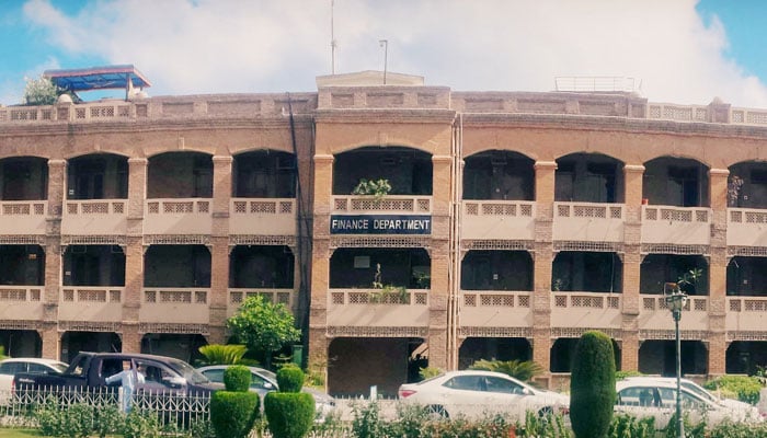 Khyber Pakhtunkhwa Finance Department building. — KP Finance Department website/File