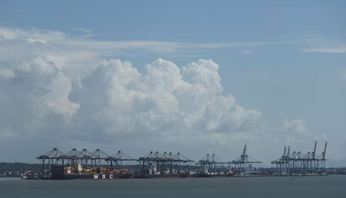 Ships are docked at the container terminals of Jawaharlal Nehru Port (JNPT) in Navi Mumbai, India, September 25, 2025.—Reuters