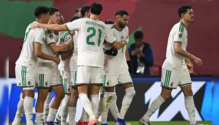 Team Algeria in action. —AFP/File