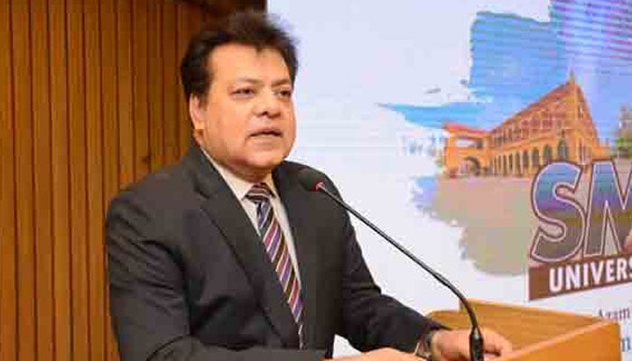 New vice chancellor of Ziauddin University, Professor Dr Muhammad Ali Shaikh. — smiu.edu.pk/File