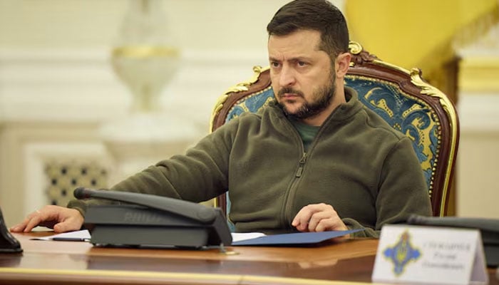 Ukraines President Volodymyr Zelenskiy attends a meeting of the National Security and Defence Council, amid Russias attack on Ukraine, after Russia held what it called referendums – votes that were denounced by Kyiv and Western governments as illegal and coercive – in Kyiv, Ukraine September 30, 2022. — Reuters