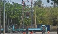 KE Removes Illegal Connections In Chanesar Goth