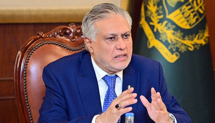 Deputy Prime Minister Ishaq Dar chairs a meeting to review preparations for the ninth Organization of Islamic Cooperation (OIC) Ministerial Conference on Women, in Islamabad, Pakistan, on January 7, 2026. —MOFA