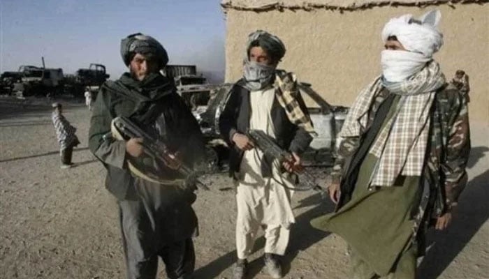 The representational image shows Afghan Taliban fighters. — AFP/File