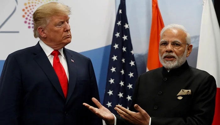 US President Donald Trump meets Indian Prime Minister Narendra Modi during the G20 leaders summit in Buenos Aires, Argentina November 30, 2018. — Reuters