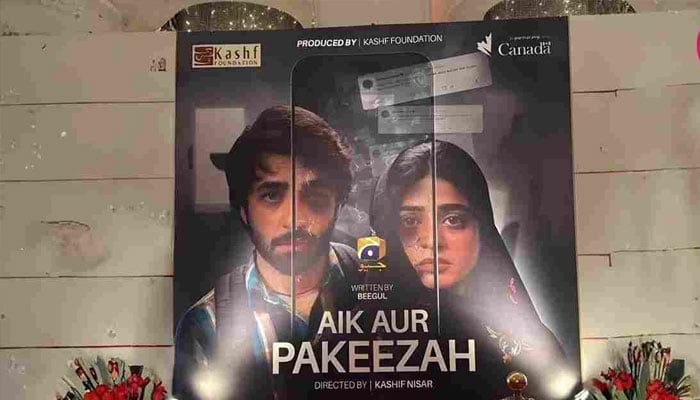Poster of drama serial “Aik Aur Pakiza”. —Geo/File