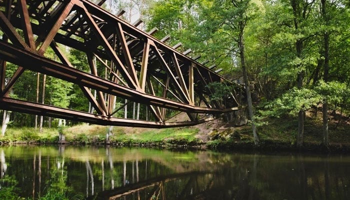 This representational image shows a bridge over a river. — Unsplash/File