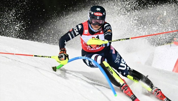 Mikaela Shiffrin in action. —AFP/File