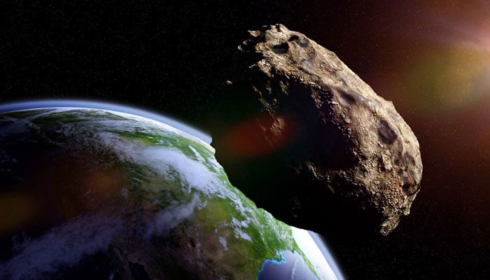 A representational image of asteroid approaching near earth due to its gravity. — Nasa/File