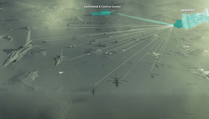 The image from a video shared by ISPR on Facebook, January 17, 2025. — Facebook@ISPROfficial1/Screengrab