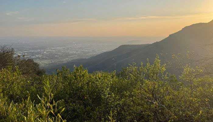 A general view of the Margalla Hills Islamabad can be seen in this image. — Facebook/Islamabad Wildlife Management Board - IWMB