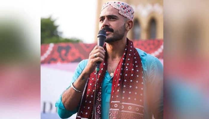 Zulfikar Ali Bhutto Junior addresses an event. — X@BhuttoZulfikar/File