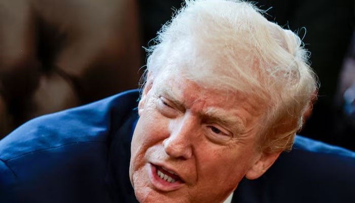 US President Donald Trump speaks in the Oval Office as he signs an executive order recommending loosening the federal regulations on marijuana, at the White House in Washington, DC., US, December 18, 2025.—Reuters