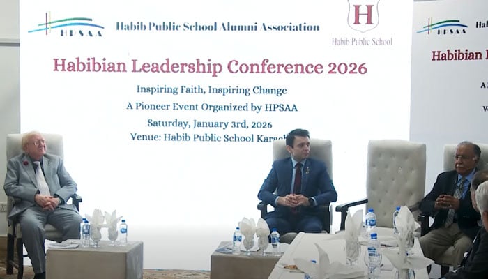 An image from the Habibian Leadership Conference 2026, organised by the Habib Public School Alumni Association (HPSAA) on January 20, 2026. — Screengrab via Facebook@HPSAA