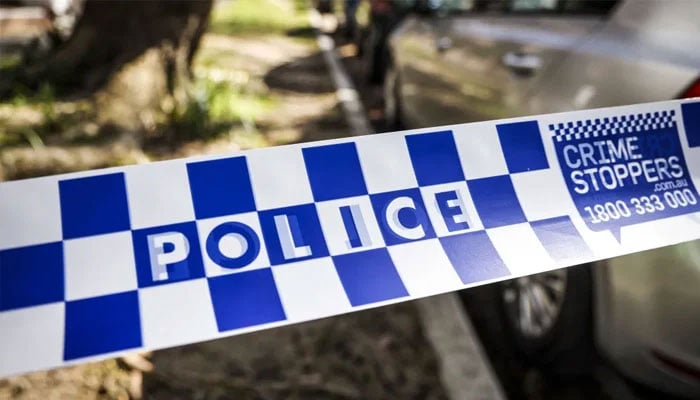 A crime scene tape can be seen at the site of a crime. — AFP/File