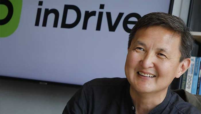 This photo shows founder and CEO of inDrive Arsen Tomsky. — Facebook/@arsentomsky/File