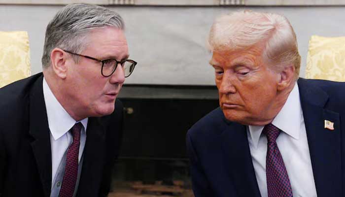 British Prime Minister Keir Starmer meets US President Donald Trump in the Oval Office at the White House on February 27, 2025 in Washington, DC, US — Reuters